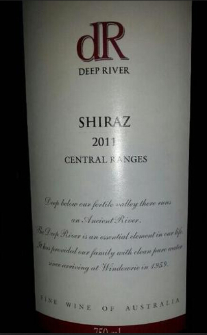 文多瑞长河西拉干红Windowrie Deep River Shiraz