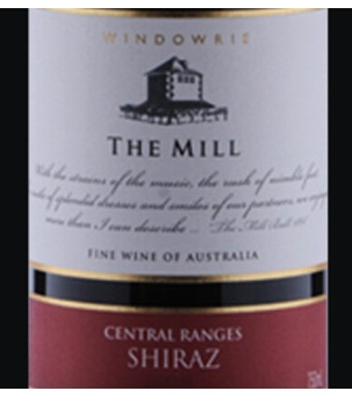 文多瑞米尔西拉干红Windowrie The Mill Shiraz