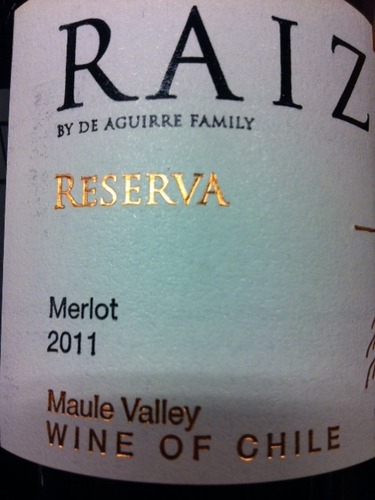 根经典系列珍藏美乐干红Raiz Merlot Reserva