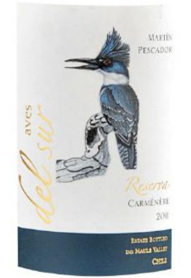 艾斯德苏珍藏佳美娜干红Aves Del Sur Reserva Carmenere