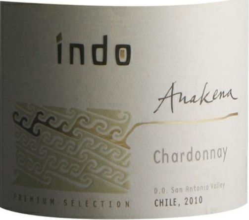 安丽卡伊度霞多丽干白Anakena Indo Chardonnay