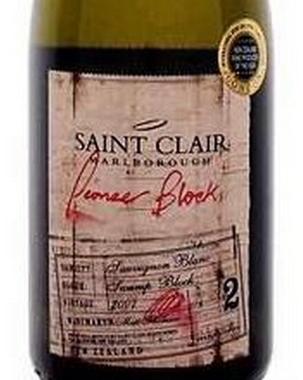 圣克莱尔先锋2号斯沃普长相思干白Saint Clair Pioneer Block 2 Swamp Block Sauvignon Blanc