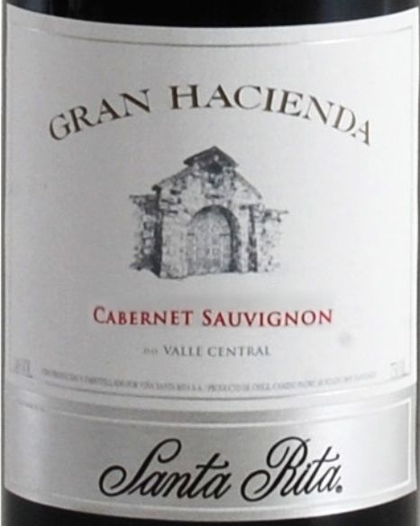 桑塔丽塔古园赤霞珠干红Santa Rita Gran Hacienda Cabernet Sauvignon