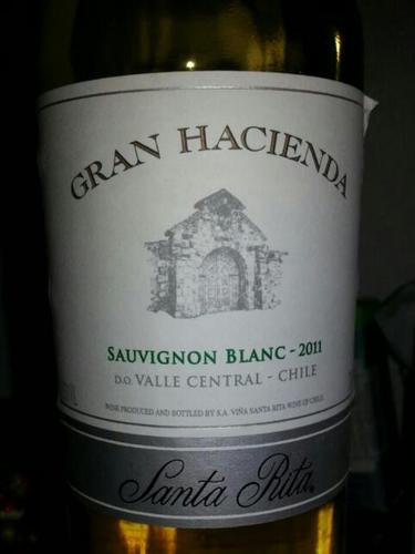 桑塔丽塔古园长相思干白Santa Rita Gran Hacienda Sauvignon Blanc