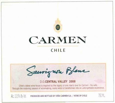 卡门探索长相思干白Carmen Sauvignon Blanc