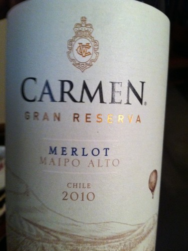 卡门酒庄顶峰梅洛干红Carmen Gran Reserva Merlot