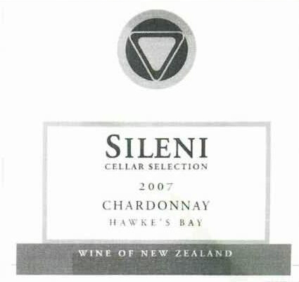 赛伦尼精选霞多丽干白Sileni Estates Cellar Selection Chardonnay