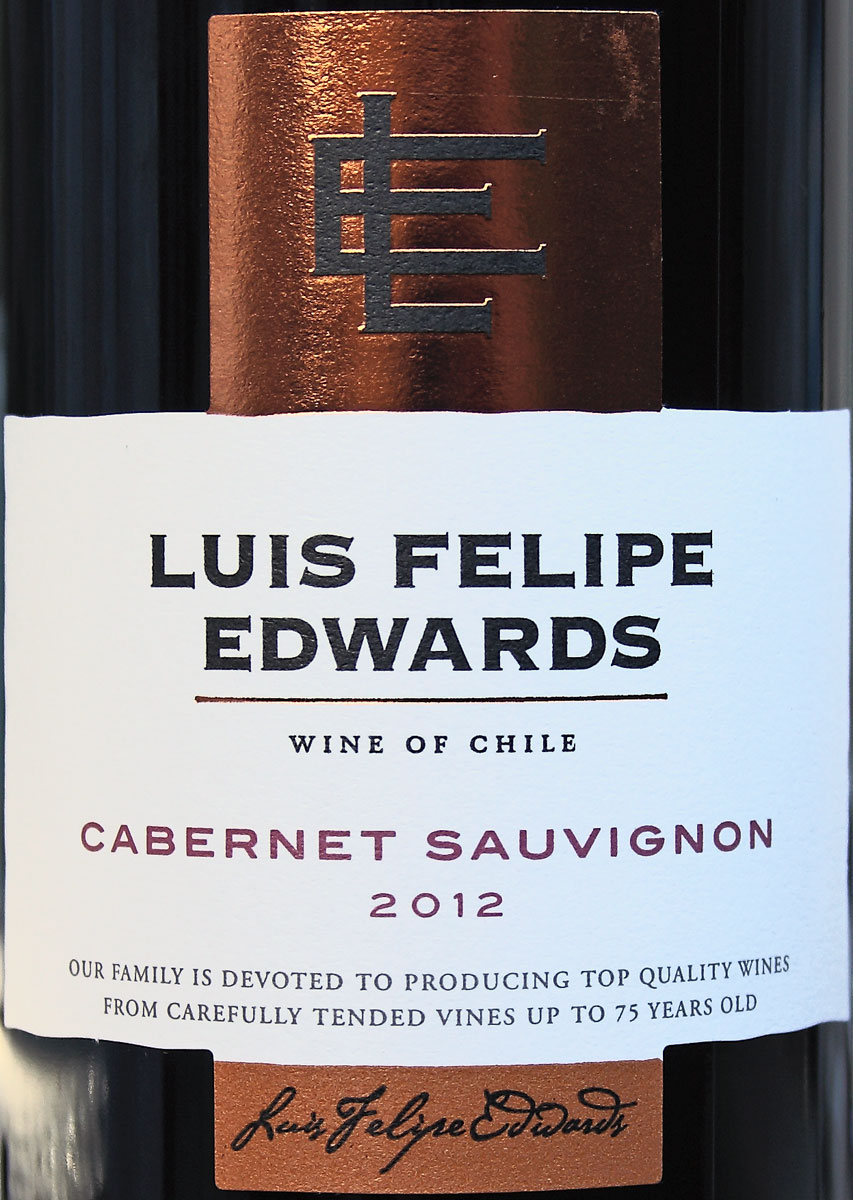 埃德华兹菩裴拉赤霞珠干红Luis Felipe Edwards Pupilla Cabernet Sauvignon