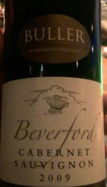 布乐酒庄倍沃福赤霞珠干红Buller Beverford Cabernet Sauvignon