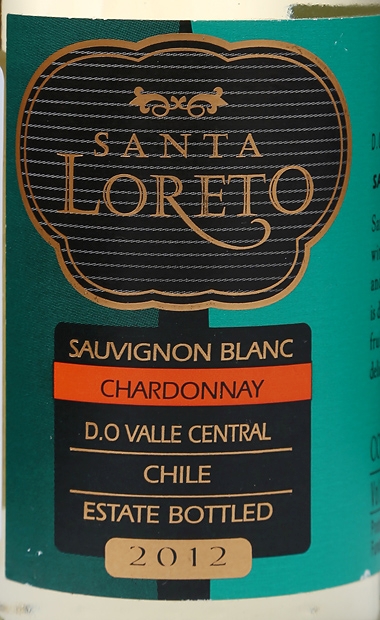 圣达罗长相思霞多丽干白Sata Loreto Sauvignon Blanc Chardonnay