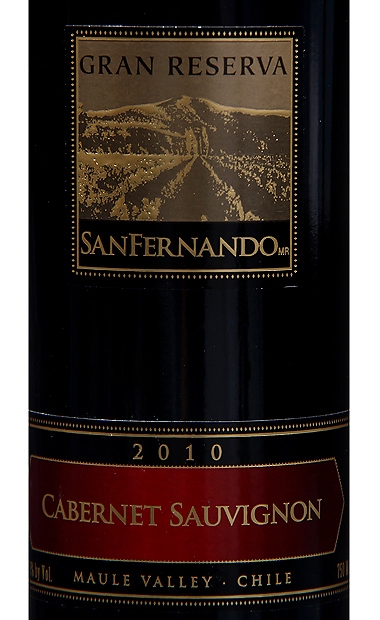 圣费尔南多特级珍藏赤霞珠干红San Fernando Gran Reserva Cabernet Sauvignon