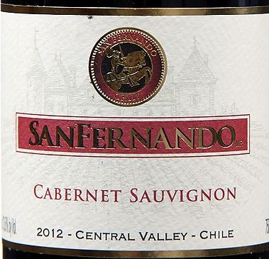 圣费尔南多赤霞珠干红San Fernando Cabernet Sauvignon