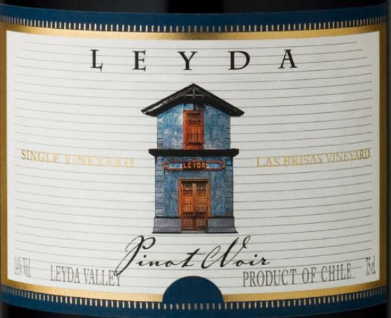 利达谷乐巴萨黑皮诺干红Leyda Single Vineyard Las Brisas Pinot Noir