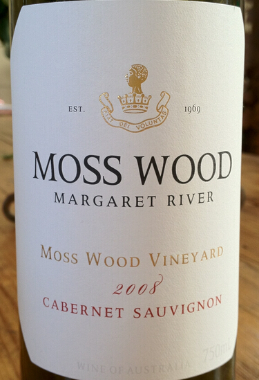 莫斯伍赤霞珠干红Moss Woods Cabernet Sauvignon