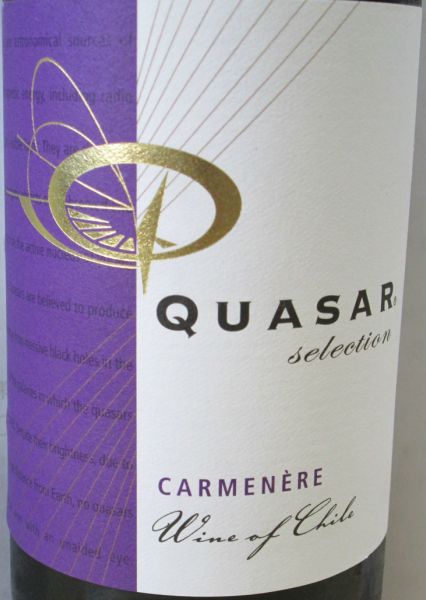 凯撒庄园精选佳美娜干红Quasar selection Carmenere