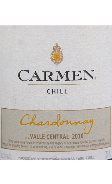 卡门霞多丽干白Carmen Classic Chardonnay