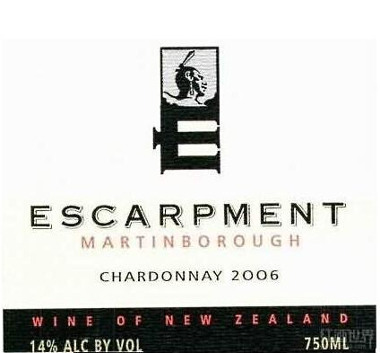 悬崖霞多丽干白Escarpment Chardonnay