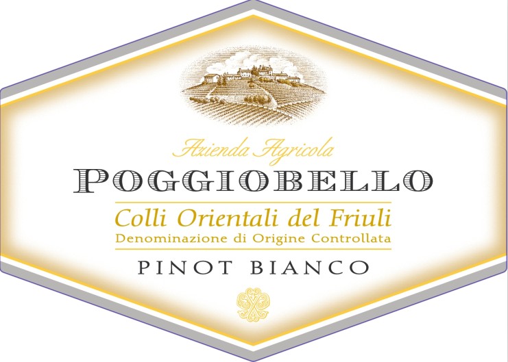 伯杰白皮诺干白Poggiobello Pinot Bianco  Colli Orientali del Friuli