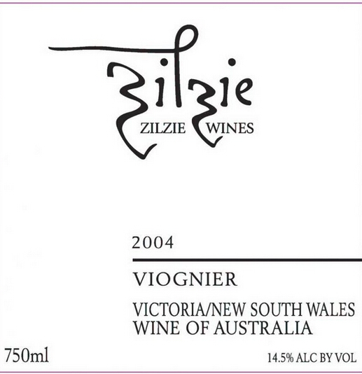 绅士酒庄维欧涅干白Zilzie Regional Collection Viognier