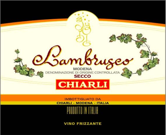 查理1860蓝布鲁斯科干型起泡Chiarli 1860 Lambrusco Secco modena