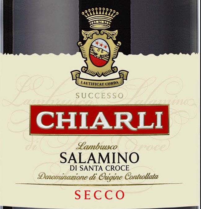 查理1860萨拉米诺蓝布鲁斯科干型起泡Chiarli 1860 Lambrusco Salamino di Santa Croce Secco