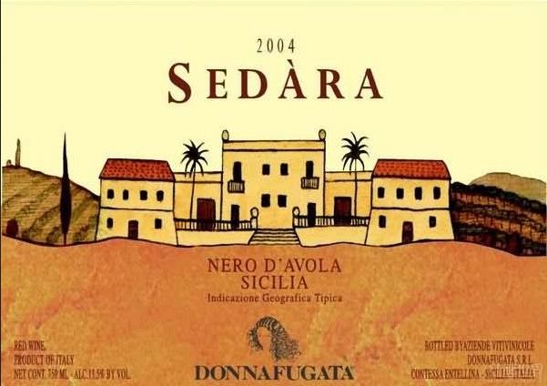 多娜佳塔酒庄赛塔拉干红Donnafugata Sedara Nero d'Avola Sicilia