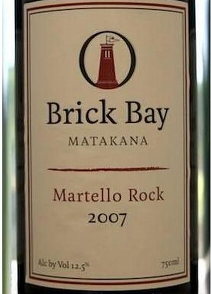 布里克湾圆形炮塔干红Brick Bay Martello Rock