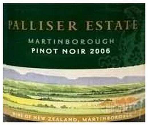 帕利斯尔酒庄黑皮诺干红Palliser Estate Pinot Noir