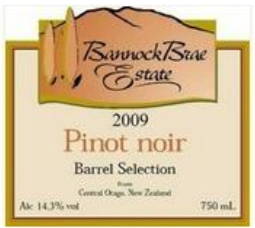 班诺克山坡木桶精选黑皮诺干红Bannock Brae Estate Barrel Selection Pinot Noir