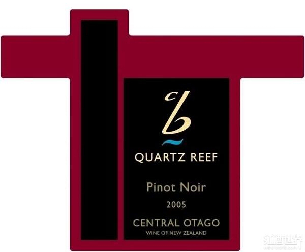 克茨瑞夫黑皮诺干红Quartz Reef Pinot Noir