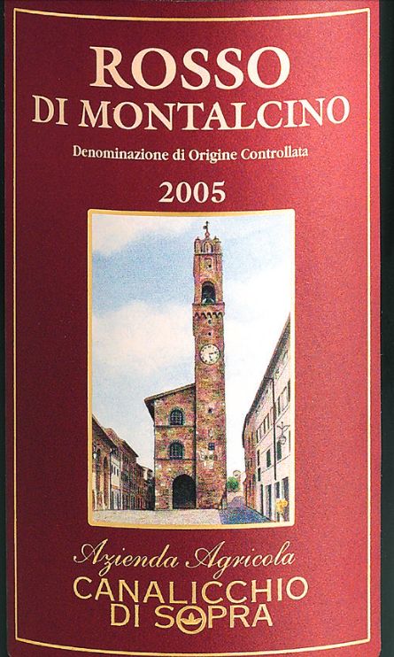 凯来丽可蒙塔希诺干红Canalicchio Di Sopra Rosso Di Montalcino