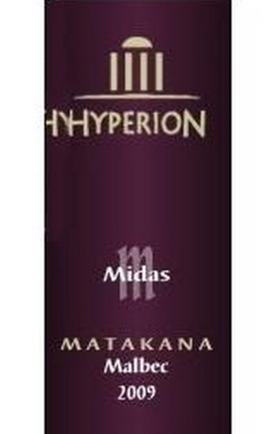 海波龙酒庄大富翁马尔贝克干红Hyperion Wines Midas Malbec