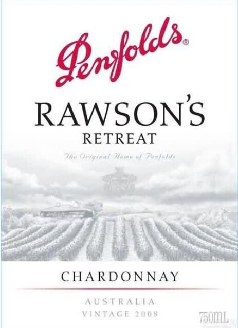 奔富洛神山庄霞多丽干白Penfolds Rawson's Retreat Chardonnay