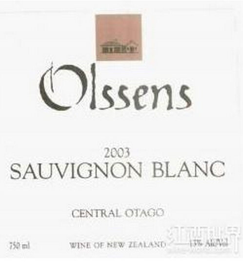 奥尔森班诺本长相思干白Olssens of Bannockburn Sauvignon Blanc