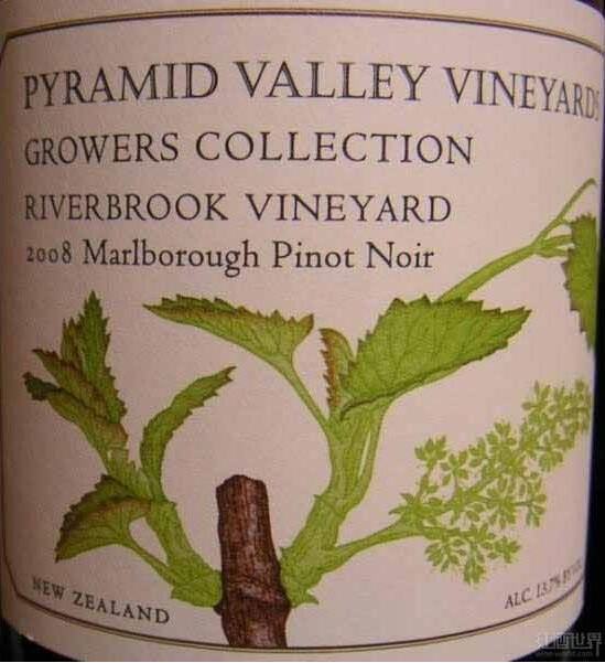 金字塔谷河溪雷司令干白Pyramid Valley Vineyards Riverbrook Riesling