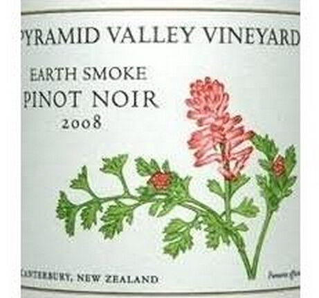 金字塔谷地球烟黑皮诺干红Pyramid Valley Vineyards Earth Smoke Pinot Noir