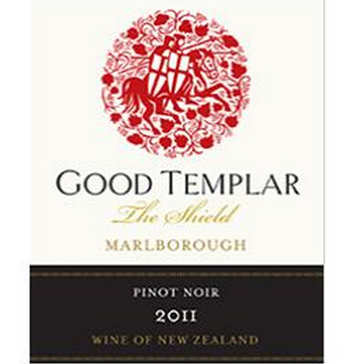 马尔堡星格乐圣殿骑士盾牌黑皮诺干红Marlborough Single Vineyard Good Templar The Shield Pinot Noir