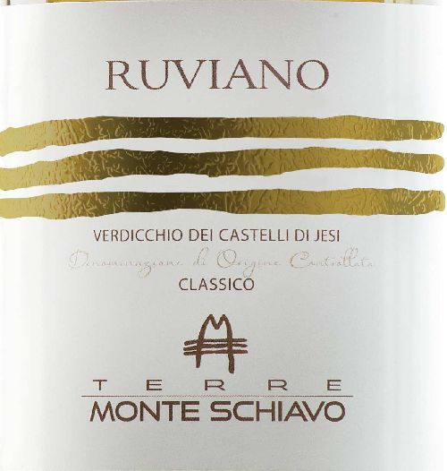 蒙特赛安富娜经典维蒂奇诺干白Monte Schiavo Ruviano classico