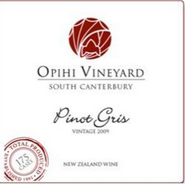 欧皮希谷灰皮诺干白Opihi Valley Pinot Gris