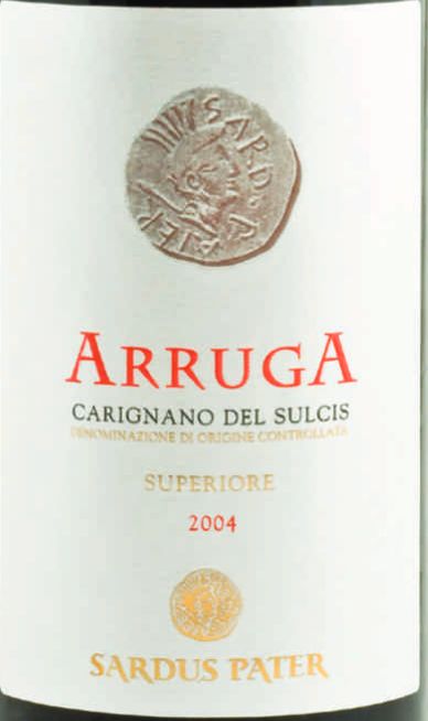 佩特高级阿鲁巴干红Cantina Sardus Pater Arruga Carignano del Sulcis Superiore