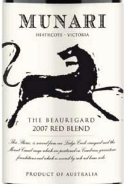 穆纳里博勒加德梅洛味而多混酿干红Munari Beauregard Red Blend