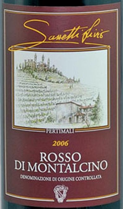 萨塞蒂蒙塔希诺干红Livio Sassetti Pertimali Rosso di Montalcino