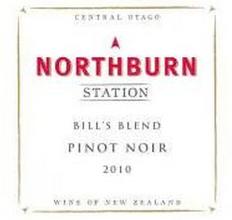 诺斯布恩比尔黑皮诺干红Northburn Station Bill's Blend Pinot Noir