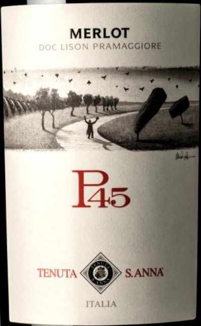 圣安娜P45梅洛干红Tenuta S. Anna P45 Merlot
