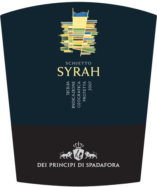 斯帕达席托西拉干红Dei Principi di Spadafora Schietto Syrah