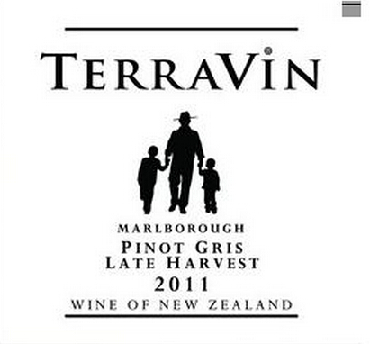 葡园晚收灰皮诺甜白TerraVin Late Harvest Pinot Gris