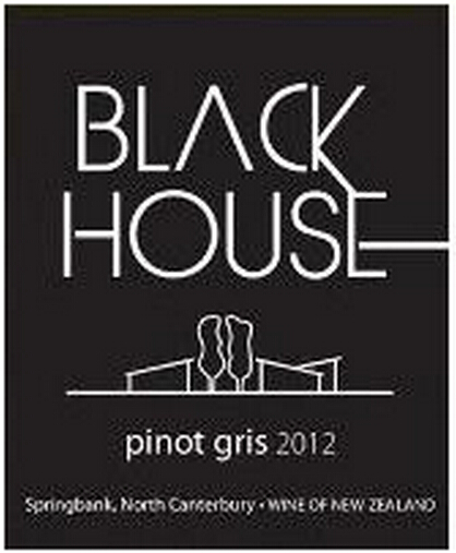 黑屋灰皮诺干白Blackhouse Pinot Gris