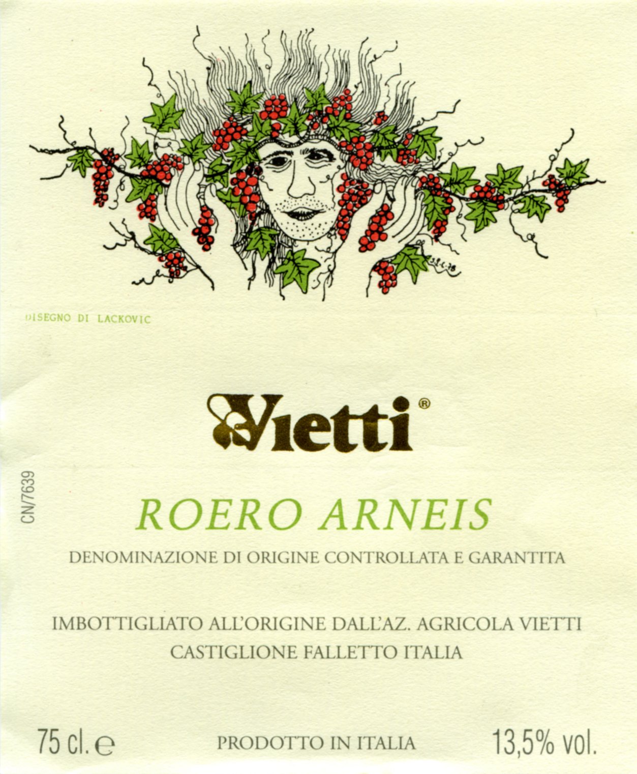 维埃蒂罗埃洛阿内斯干白Vietti Roero Arneis