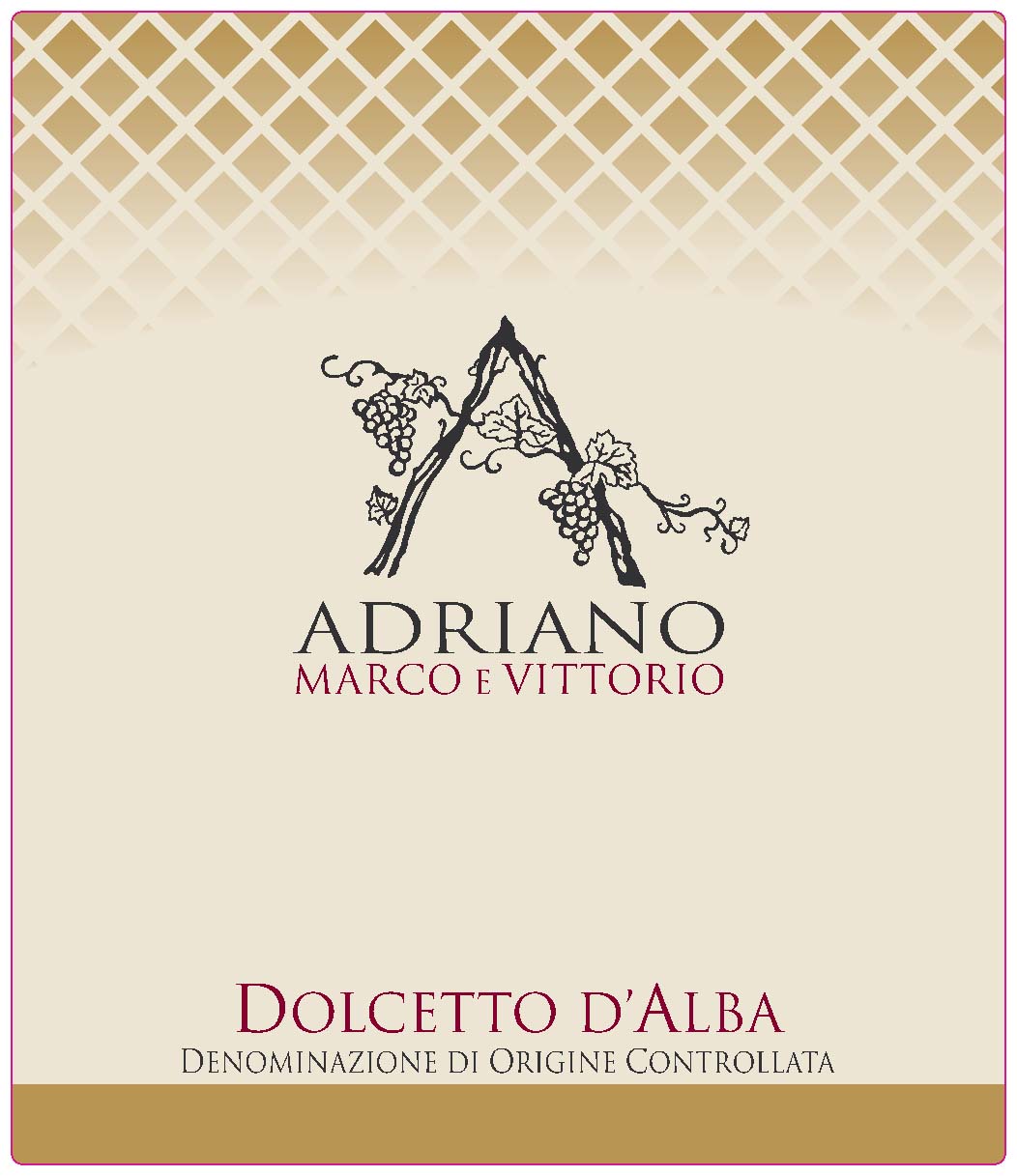 阿维多姿桃干红Adriano Marco e Vittorio Dolcetto d'Alba