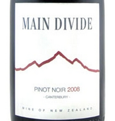 美黛黑皮诺干红Main Divide Pinot Noir